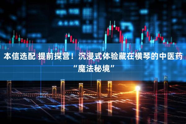 本信选配 提前探营！沉浸式体验藏在横琴的中医药“魔法秘境”